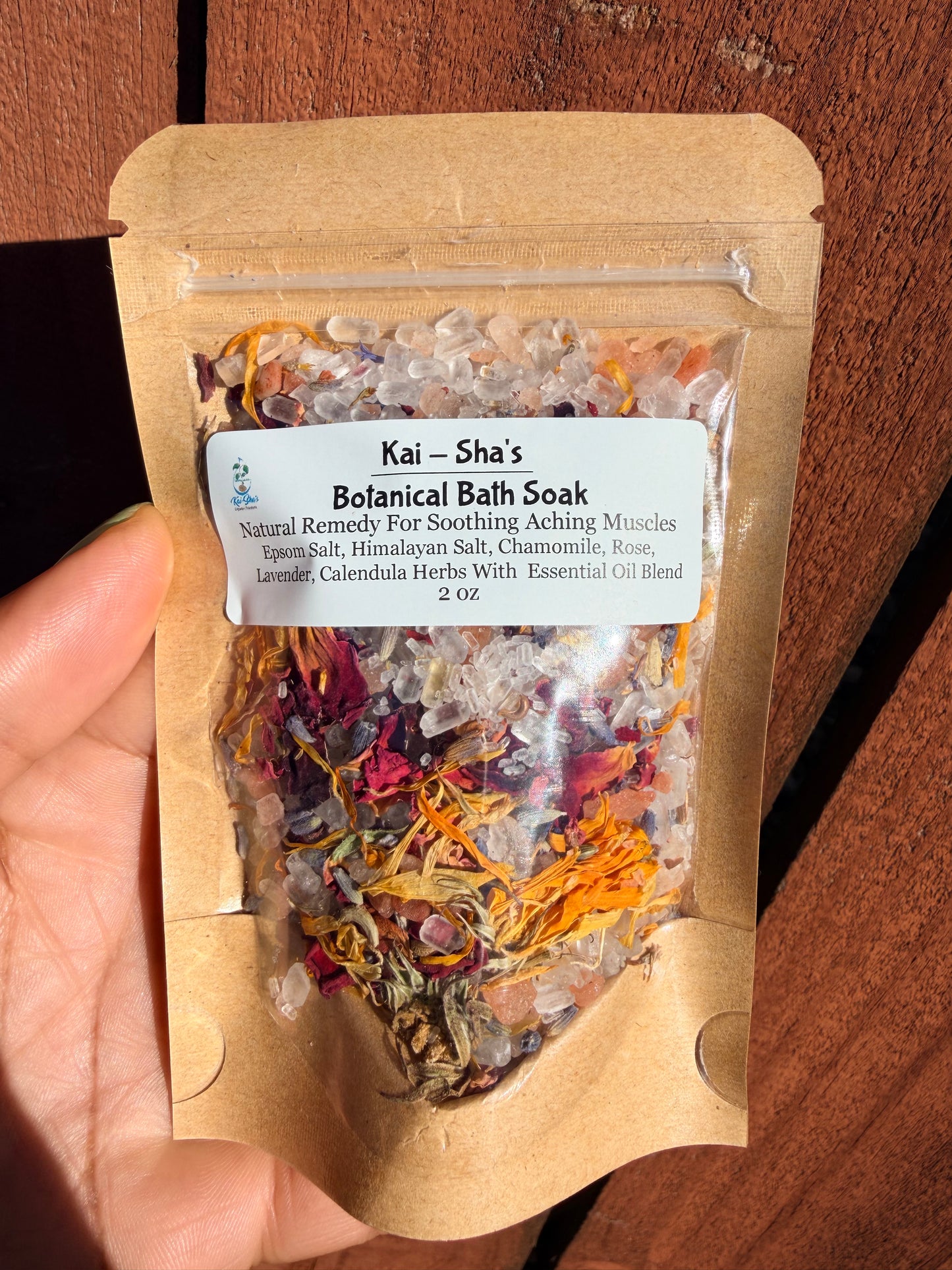 Botanical Bath Soak With Epsom & Herbs