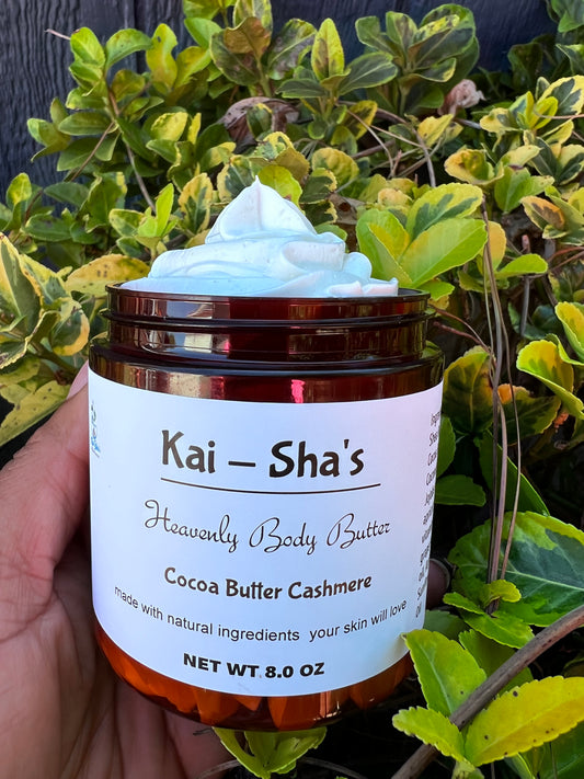 Body Butter | Eczema Relief | Skin Moisturizer | Extra Dry Skin | Whipped Body Butter 8 OZ