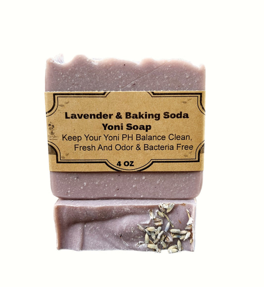 Lavender Yoni Bar | Apple Cider | Baking Soda |Soothing Feminine Wash