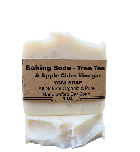 Baking Soda - Tea Tree & Apple Cider Vinegar Feminine Yoni Bar