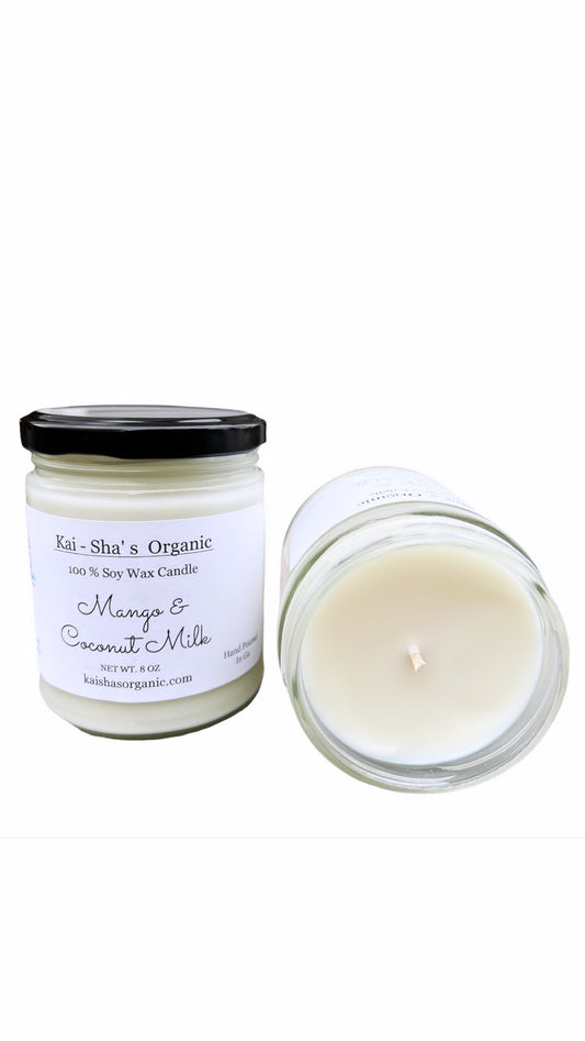 Mango & Coconut Milk Soy Wax Candle