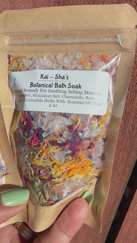 Botanical Bath Soak With Epsom & Herbs